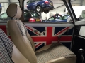 Interior of Rover Mini at our garage in newbury
