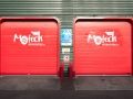 Garage doors at Motech Autocentres, Newbury.